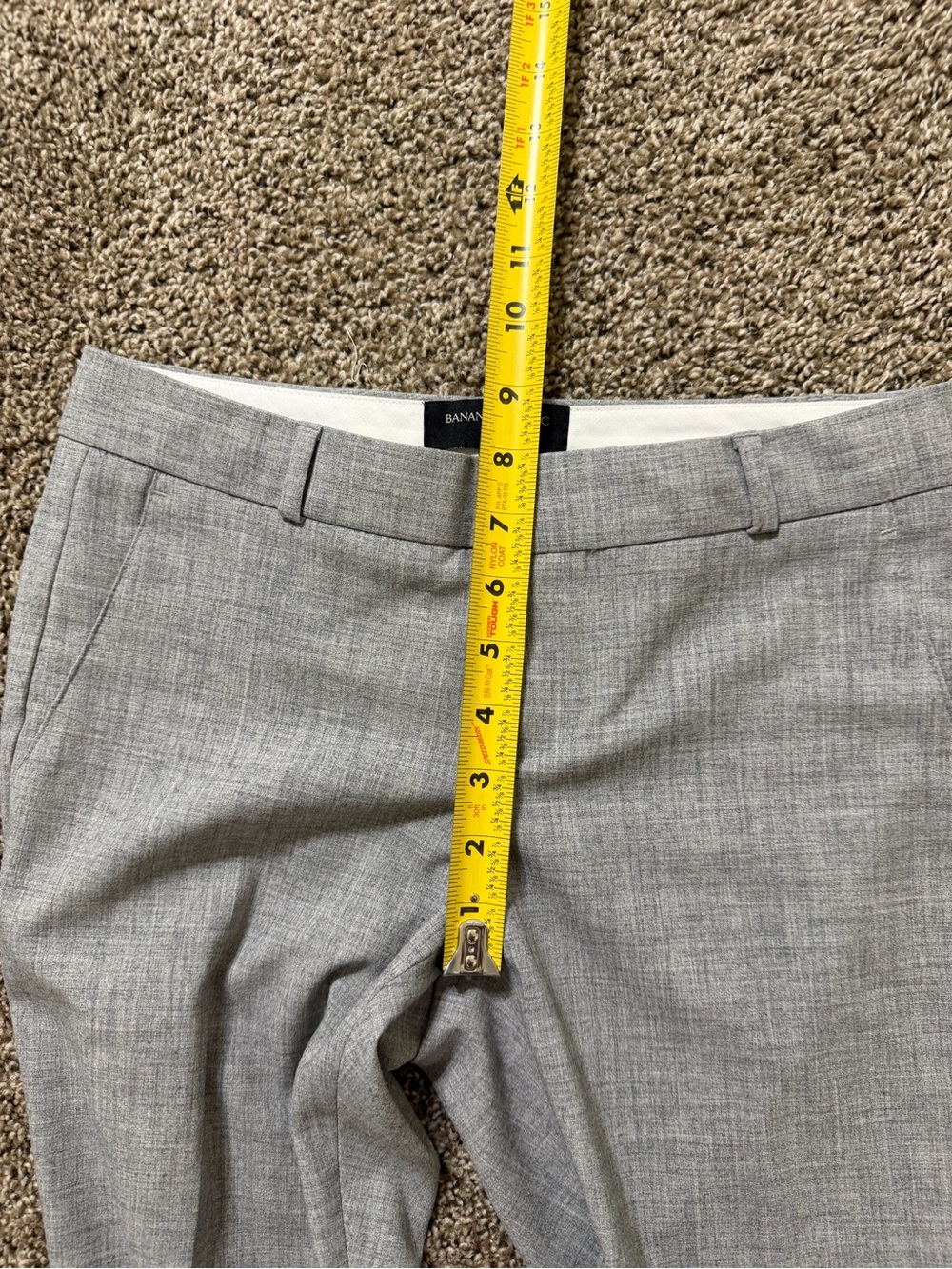 Banana Republic Light Gray Dress Pants - Picture 5 of 8